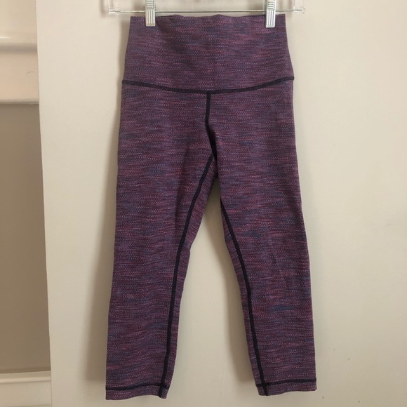 lululemon athletica Tops - Lululemon Athletica Purple Capris, Size in Desc.